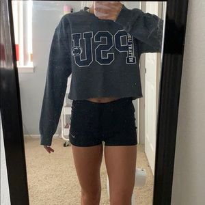 Penn State crop hoodie